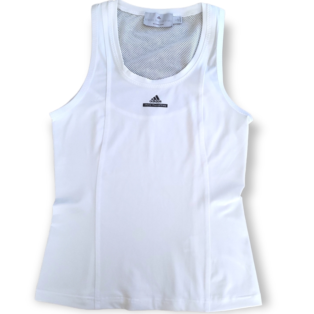 Adidas by Stella McCartney Women's White Athletic Tank Top